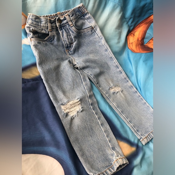 Vintage No problem ! Kids size 4 toddler jeans . - Picture 1 of 5